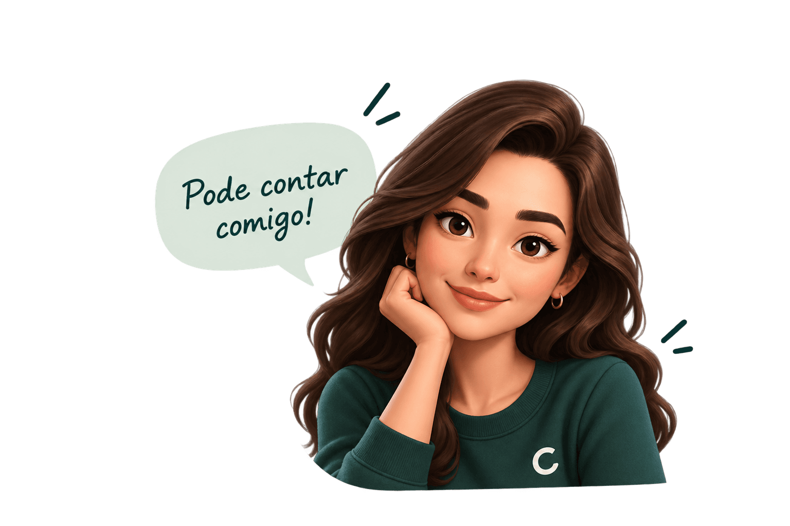 Cyndi: Pode contar comigo!